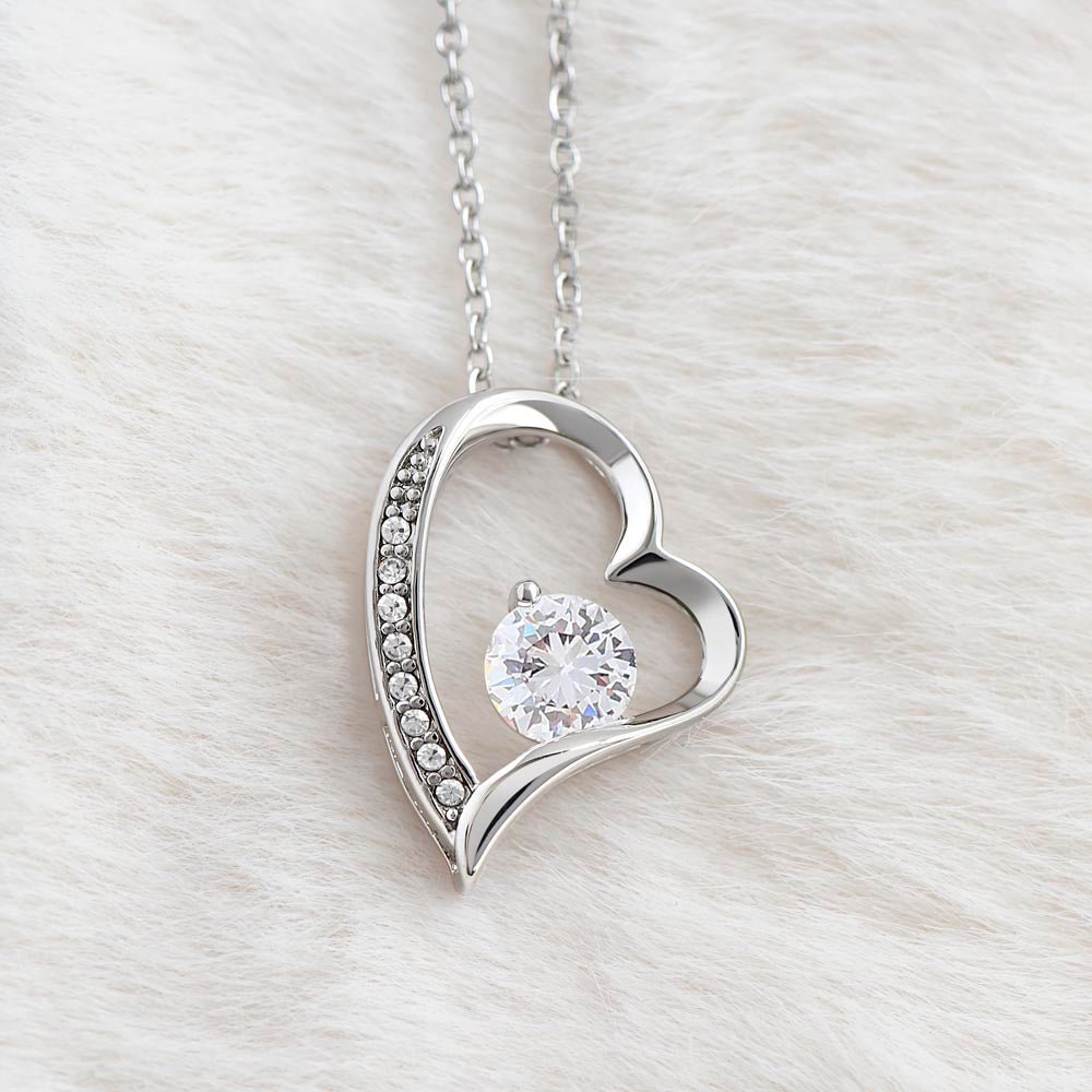 To My Soulmate - You are my love, my life, my best friend - Heart Necklace