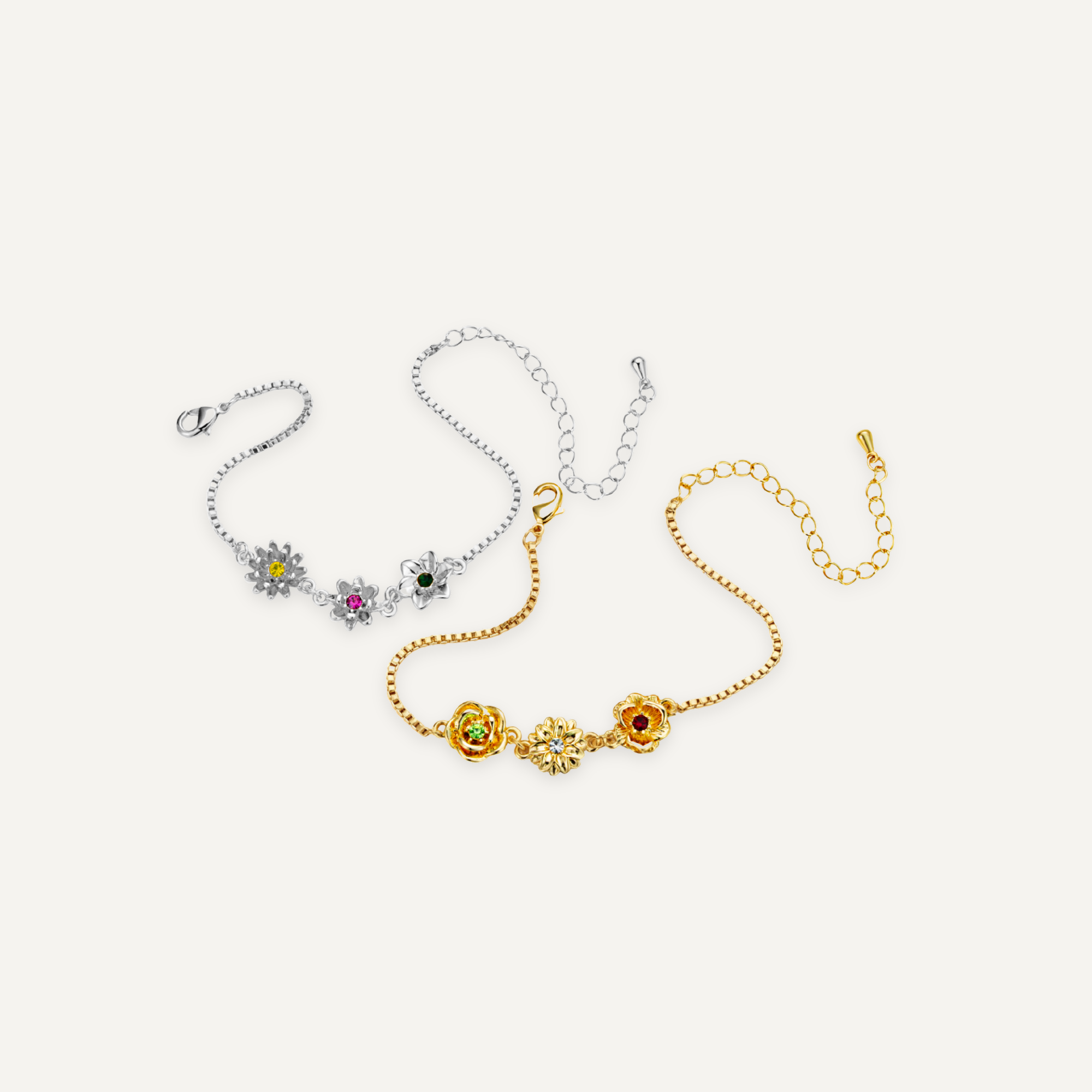 Edimensional Birth Flower Bracelet