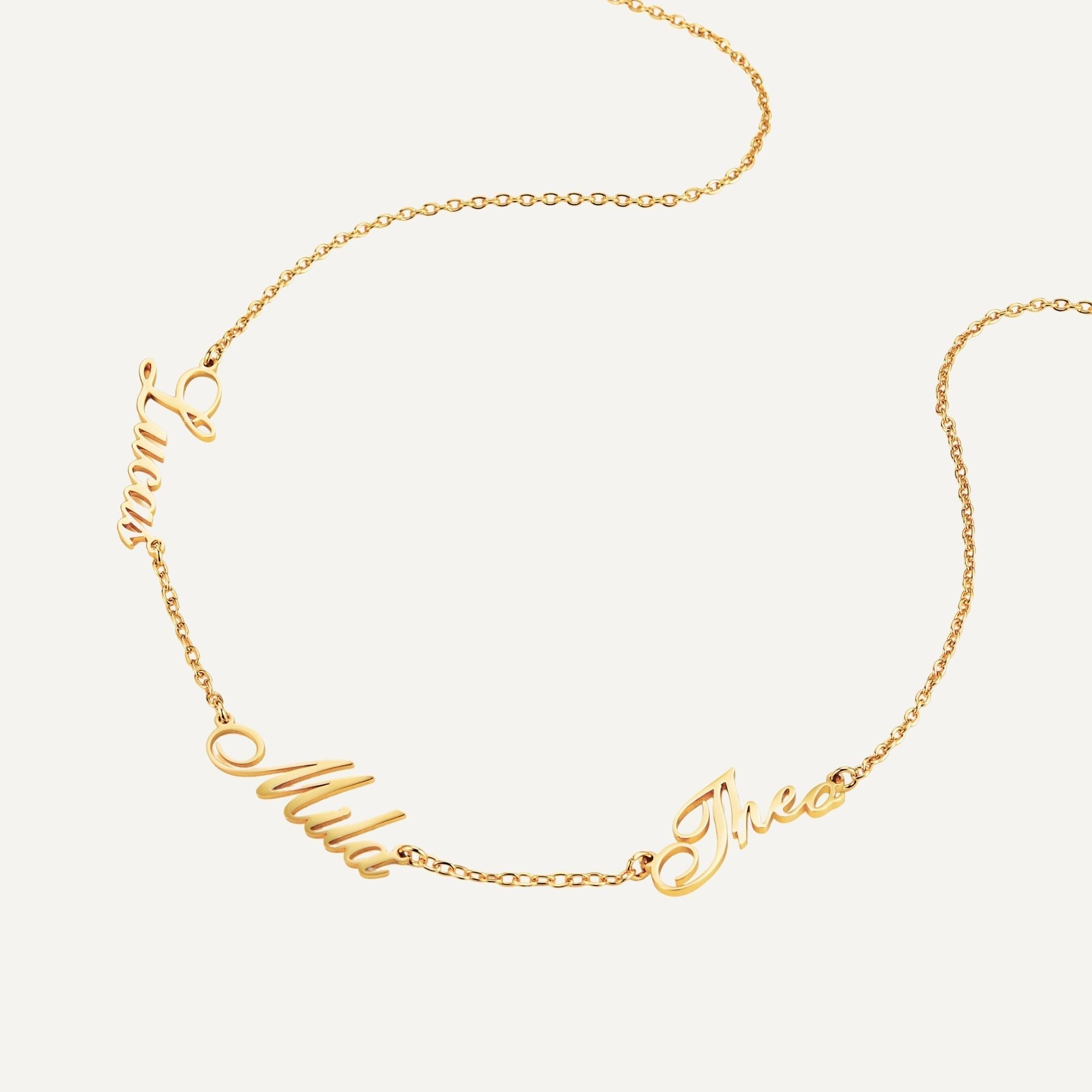Multi Name Necklace