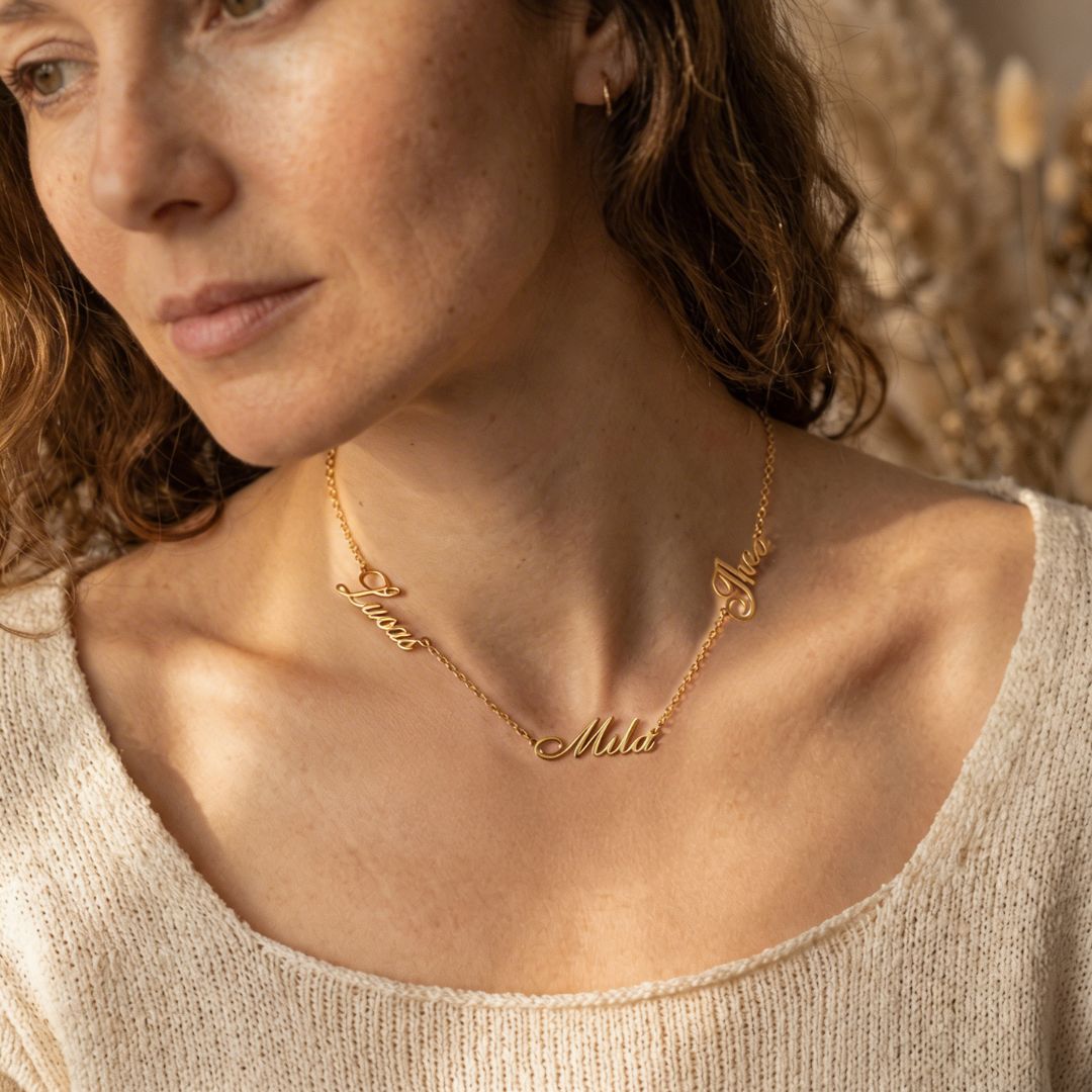Multi Name Necklace