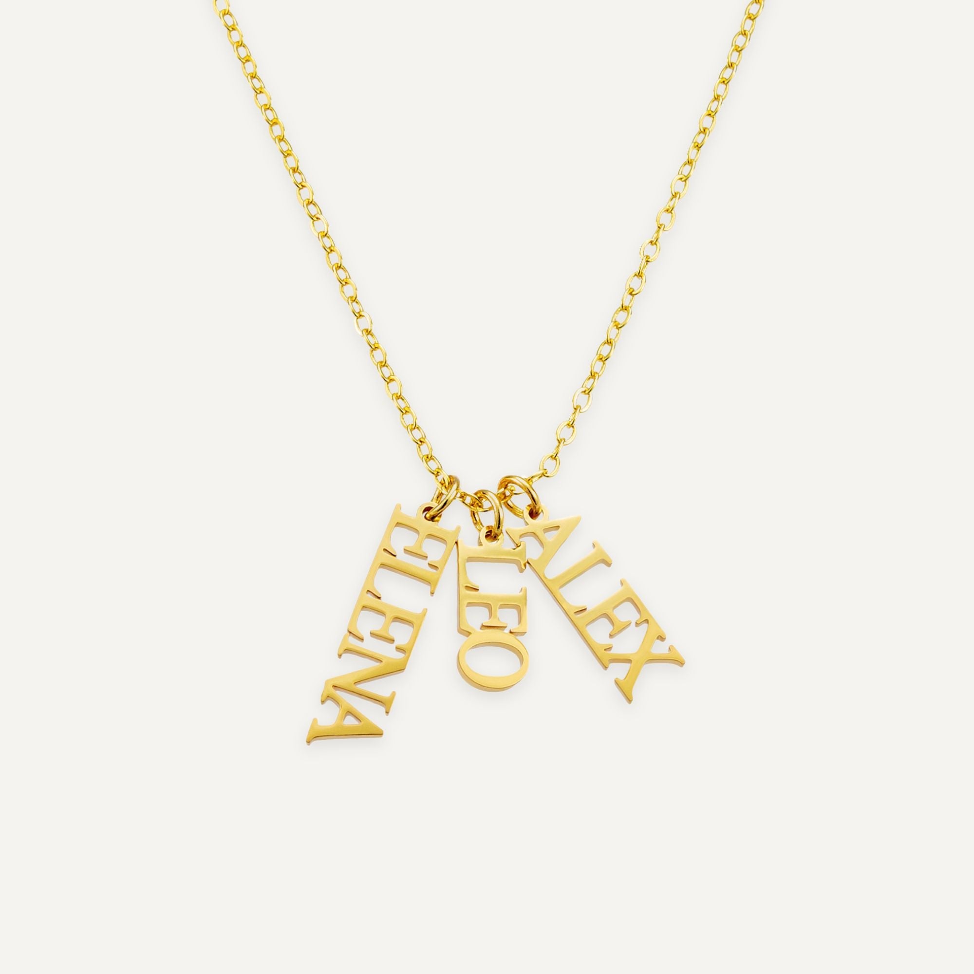 Singapore Multi Name Necklace