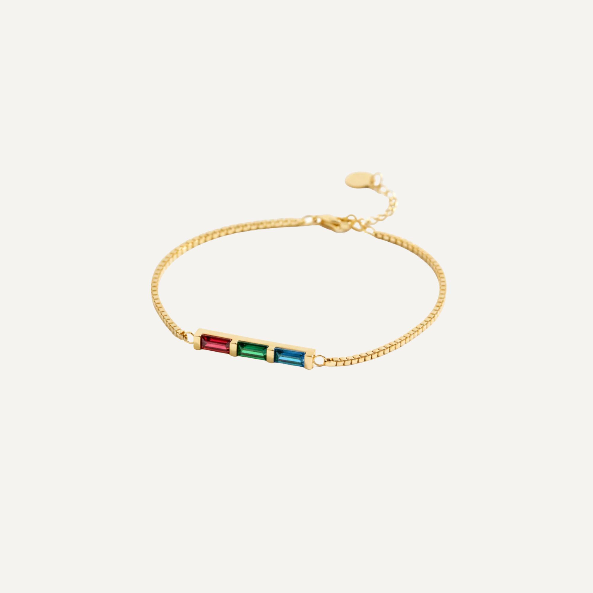 Personalized Birthstone Bracelet