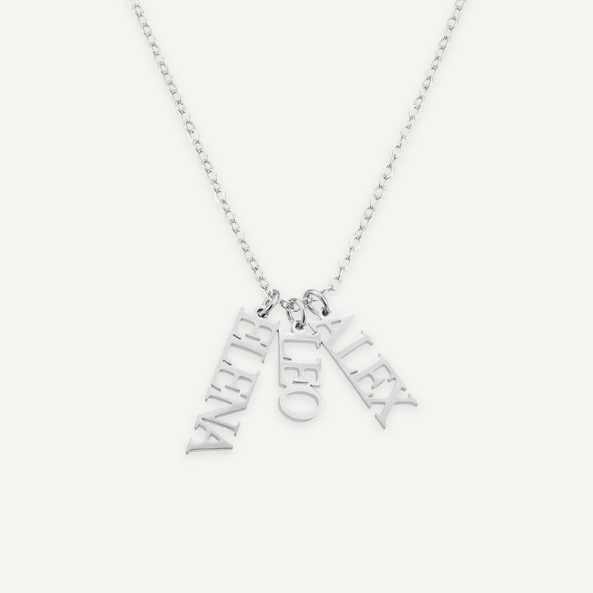 Singapore Multi Name Necklace