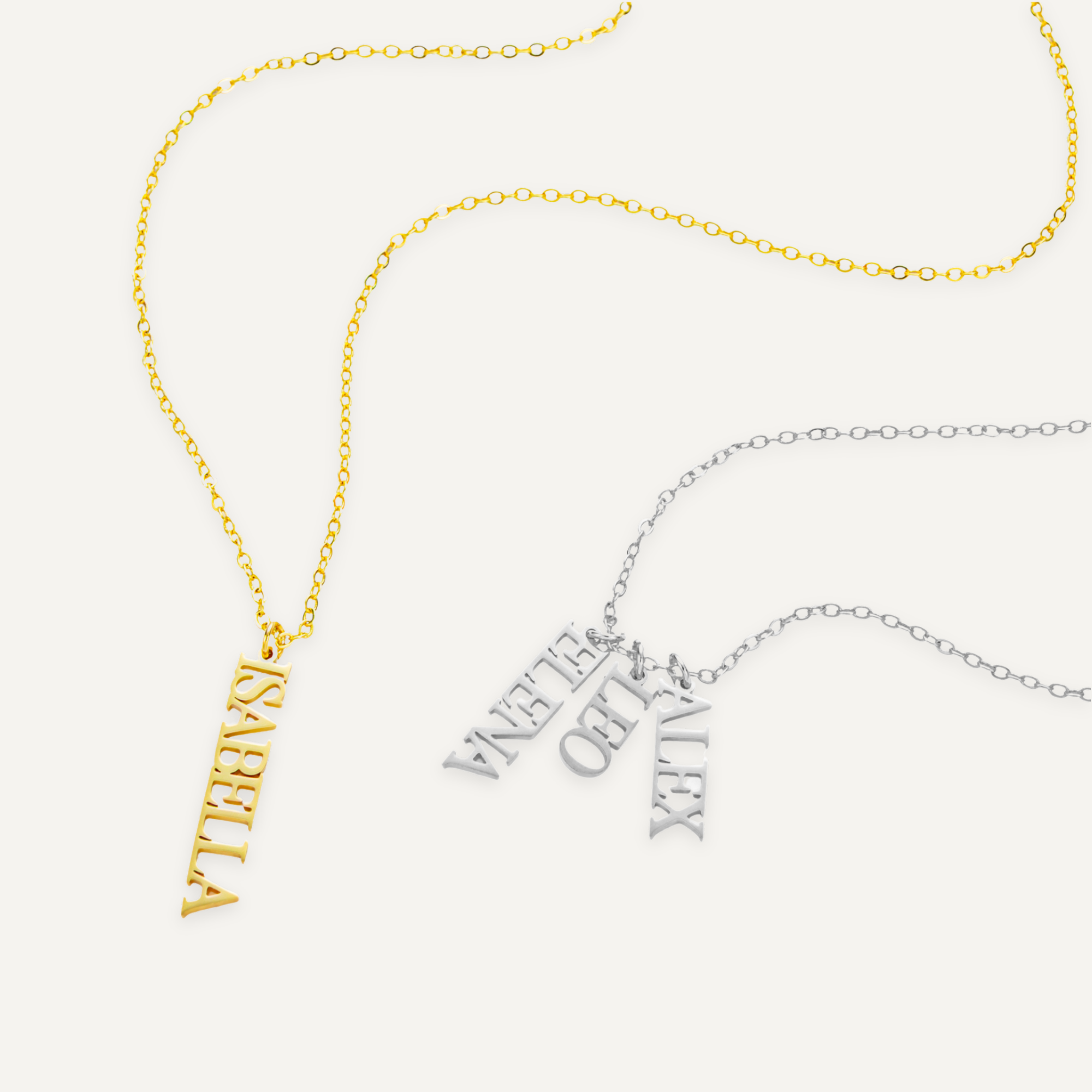 Singapore Multi Name Necklace