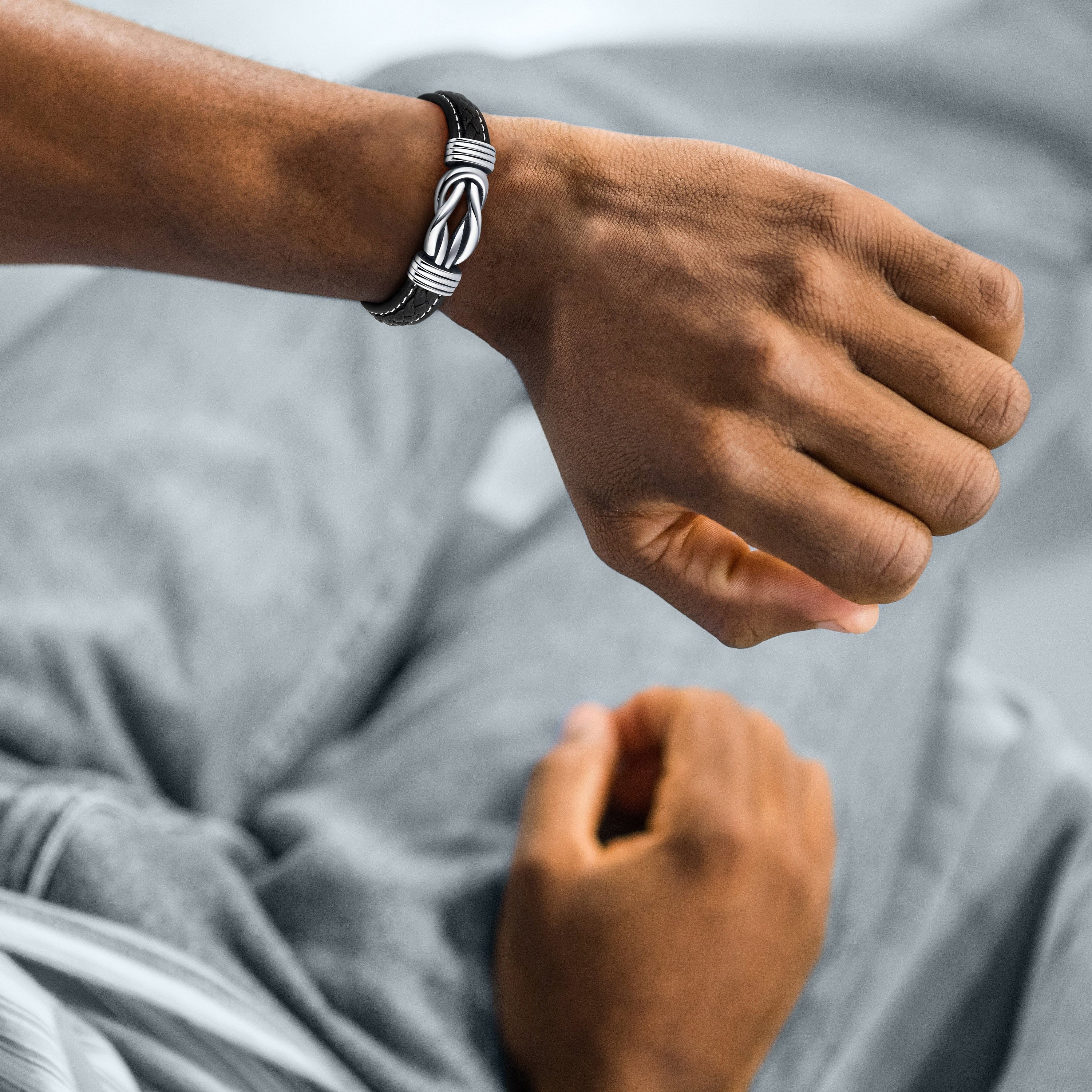 To My Son - Love You Forever - Infinity Linked Bracelet
