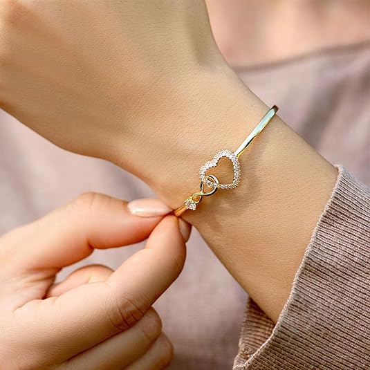 To My Daughter - Infinity Heart Bracelet