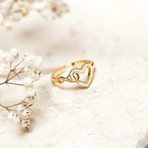 Mother & Daughter - Infinite Heart Ring