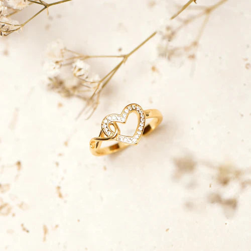 Mother & Daughter - Infinite Heart Ring