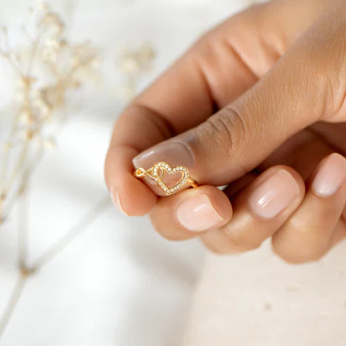 Mother & Daughter - Infinite Heart Ring