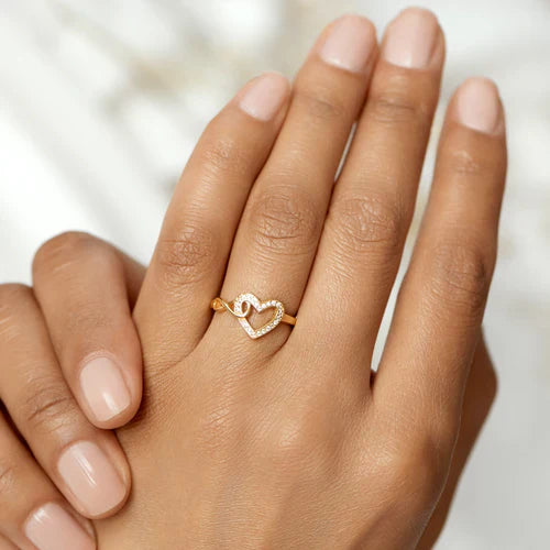 Mother & Daughter - Infinite Heart Ring