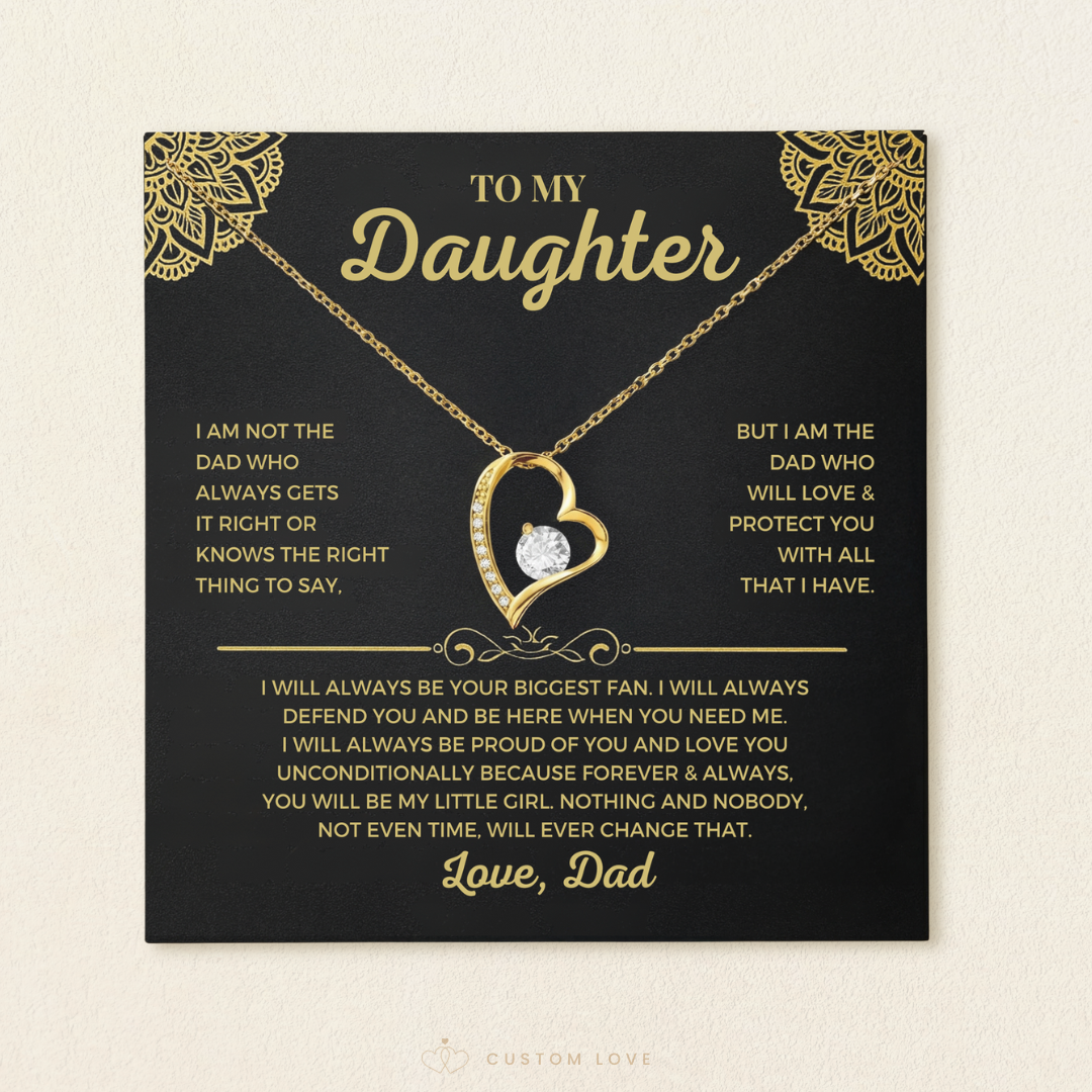 To My Daughter - Your Biggest Fan - Love, Dad