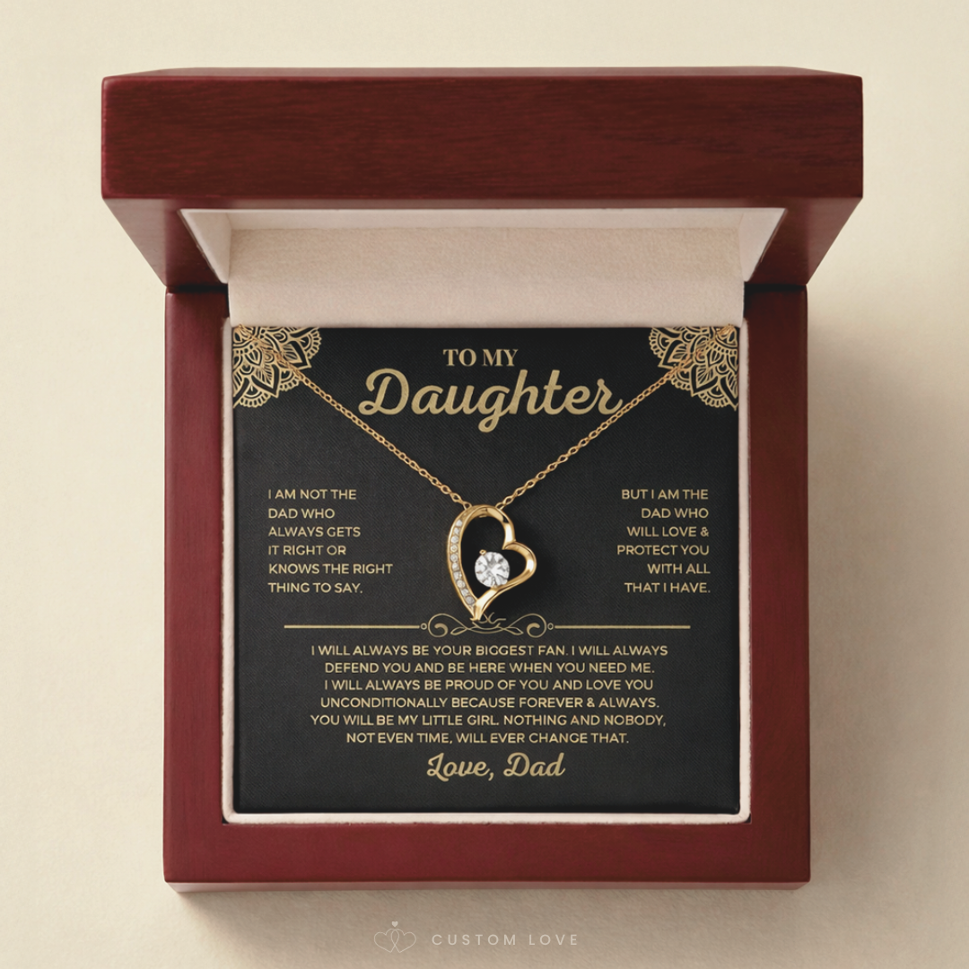 To My Daughter - Your Biggest Fan - Love, Dad