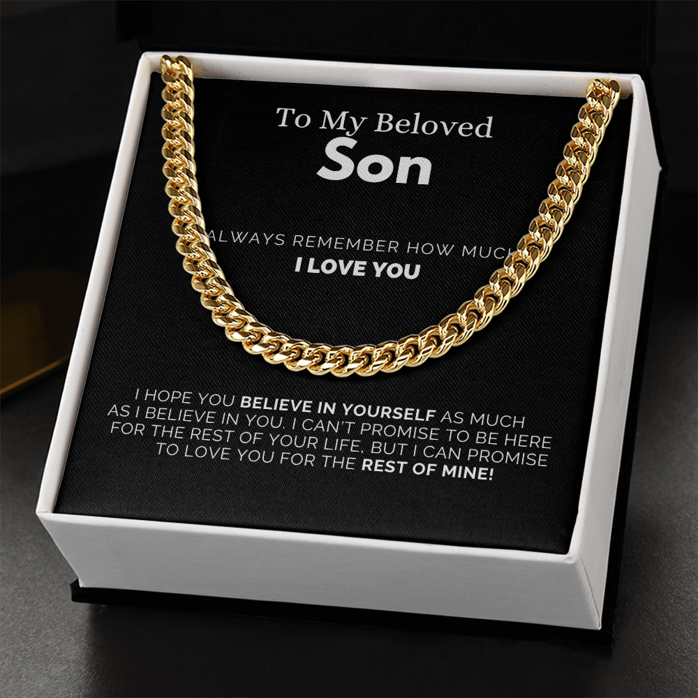 To My Son - Cuban Chain