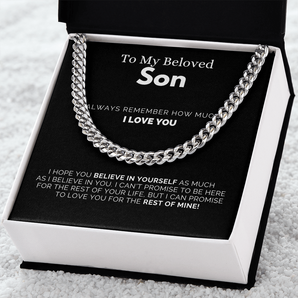 To My Son - Cuban Chain