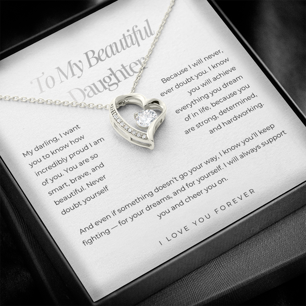 To My Beautiful Daughter - Keep Fighting For Your Dreams
